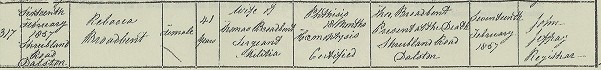 Death certificate