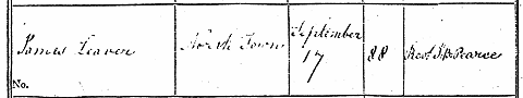 Burial record