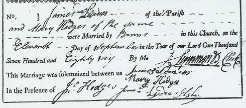 Marriage Record #2