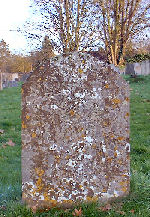 The grave of William Partlo, 1865 Lower Heyford Parish Church